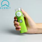 Home Use Portable Mesh Nebulizers , Green Ultrasonic Nebulizer Asthma Inhaler