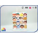 Stand Up Paper Shopping Bags Merchandise Bags For Business for sale