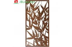 China 2mm Thick Laser Cut Metal Privacy Panels Freestanding Portable supplier