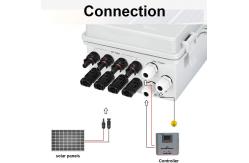 China 4 String Waterproof Combiner Boxes For Solar System Pv String Box supplier