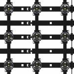 Indoor P100 Flexible LED Mesh Screen Display LED Dot Light Transparent