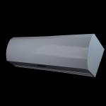 Powerful Wind Centrifugal Remote-Controlled Sleek White Air Curtain For Dual Doors for sale