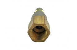 China Brass Male End Connections Pneumatic Quick Coupling supplier