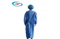 China 45gsm Disposable Surgical Gown Reinforced Gown SMS SMMS Spunlance supplier