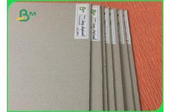 China Recycled Pulp Grey Chipboard / uncoated Grey Board Paper For Packing Boxes supplier