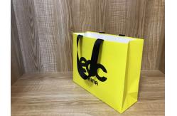 China CMYK 4C Offset Printing 250gsm Coated Paper Shopping Bags FSC Certificated supplier