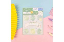 China Self Adhesive Coated DIY Vinyl Stickers Web Offset Printing Double Glue supplier