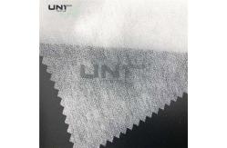 China Elastic Fusible Non Woven Interlining 100cm Width Double Dot Coating supplier