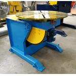 Motorized Rotate Turnover Tilt Turntable 600kg Welding Positioner With Foot Pedal