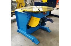 China Motorized Rotate Turnover Tilt Turntable 600kg Welding Positioner With Foot Pedal supplier