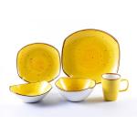 16pcs Table Serving Color Dinnerware Set For Restaurant 4 Peoples for sale