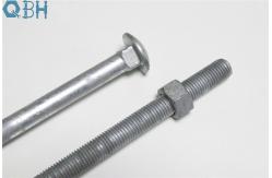 China Hexagon Cup Head Bolt Long Square Neck Gal With ISO4032 HDG Finish supplier