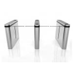 IP55 RFID Security Gate Access Control Double Moter Bridge Drop Arm Turnstile