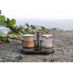 Disposable Plastic Shakers For Salt And Black Pepper Seasonings Travel Accessible for sale