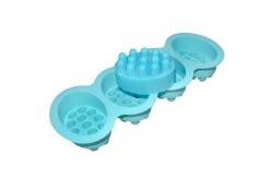 China Diy Handmade Eco Friendly 4 Cavity Silicone Soap Molds Customized supplier