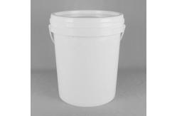 China 20L Round Plastic Pails with Snap On Lids supplier