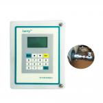 no moving parts transit time insertion type ultrasonic flow meter with high temperature transducer for sale