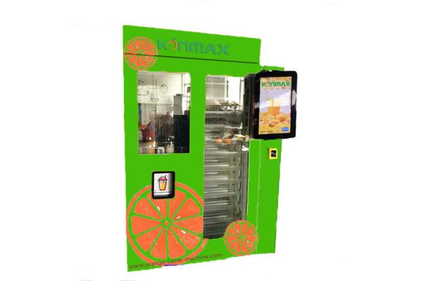 Freshly Squeezed Orange Juice Vending Machine With Self Clean