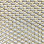 Small Hole Galvanized Expanded Metal Mesh Diamond Shape for sale