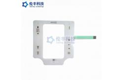 China 3M9448 3M9080 Non Tactile Flat Membrane Switch PET LCD Window supplier