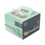 Eco Friendly Paperboard Food Container Paper Box With Handle Folders for Mini Cake Boxes Supply for sale
