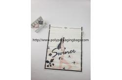 China Reusable Drawstring Plastic Bags Small Plastic Packaging Custom Printing Clothes Sleeve supplier