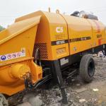 2018 Sany Heavy Industry HBT100C-1818D Used Concrete Trailer Pump for sale