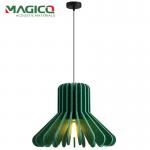 New Sound Absorbing Felt Lampshade Three Layer Design Commercial Pendent Light PET Felt Lampshade for sale