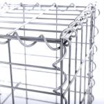 Steel Cage 50*100mm Galfan Stone Gabion Retaining Wall for sale