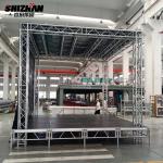 f34 exhibitor truss prefab steel roof truss for sale