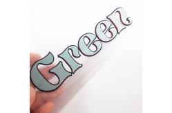 China Thick 3D Clothing Heat Transfer Labels Oeko Tex With Special Texture supplier