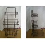8 Tea Boxes Metal Food Display Stands Wire Basket Display Rack For Tea Package for sale