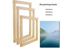 China OEM Custom Pine Wood Canvas Stretcher Bars Frame Wooden Art Canvas Stretcher supplier
