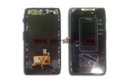 China Complete Black Cell Phone Lcd Screen Replacement For Motorola XT910 LCD supplier