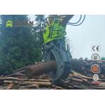 Heavy Duty Tough Hydraulic Log Grapple 36 Opening 30Gpm Flow Rate for sale
