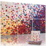 Inkjet Printed Wall Decoration Polyester Sound Absorbing Board for sale