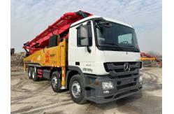 China Used 56m Concrete Pump Truck with Complete Remanufacturing Procedures supplier