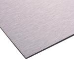 5.5kg/M2 Brushed Aluminum Composite Panel Corrosion Scratch Resistant