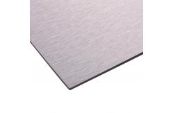 China 5.5kg/M2 Brushed Aluminum Composite Panel Corrosion Scratch Resistant supplier
