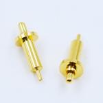 Customized 120g±20% Spring Force DC12V Brass Pogo Pin For Through Hole Connection for sale