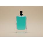 Rectangle Cosmetic Spray Bottle With Matte Black Crimp Perfume Sprayer for sale
