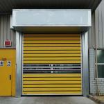 AC 220V 1 Phrase 50HZ Automatic Roller Door Exterior Security Door for sale