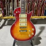 Custom Ace Frehley Cherryburst Color LP Electric Guitar with Hummbucker Pickups for sale
