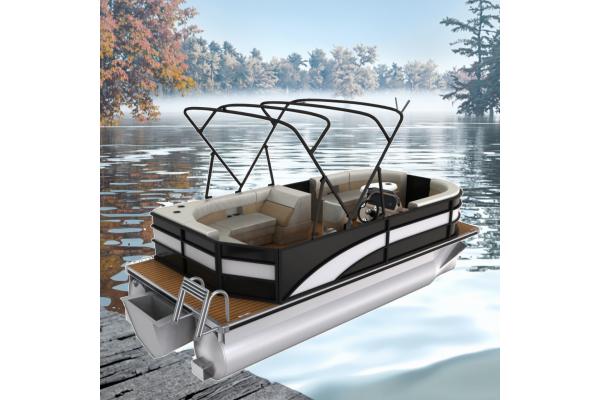 Seagrass / EVA Floor Pontoon Party Boat 2.3m Width Luxury