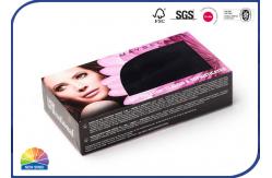 China Glossy Lamination 4c Print Eyelash Drawer Gift Box With Window supplier