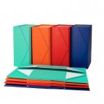 Custom Logo Hair Extension Packaging Boxes Folding Cardboard Carton Box