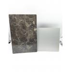 Stone Grain ACP Partition Sheet Boards 3mm Thick High Gloss  Anodized Coating for sale