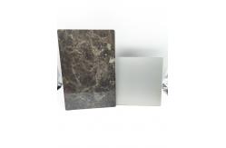 China Stone Grain ACP Partition Sheet Boards 3mm Thick High Gloss  Anodized Coating supplier