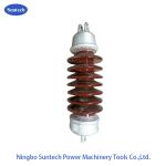 70KN 11KV Suspension Type Porcelain Long Rod Insulators for sale