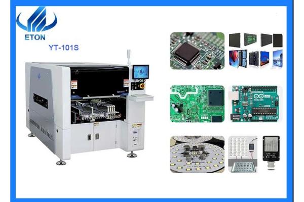 High Precision SMT Mounter Machine Automatic 2sets Camera For LED Lights